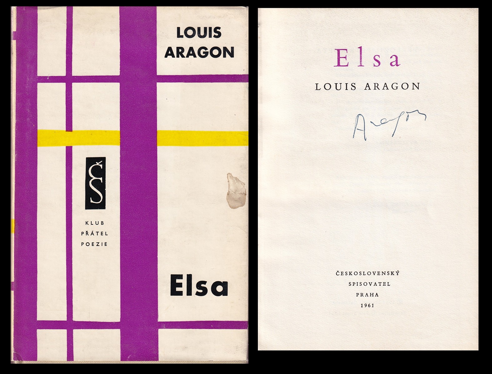 Louis Aragon (1897 - 1982) - Elsa