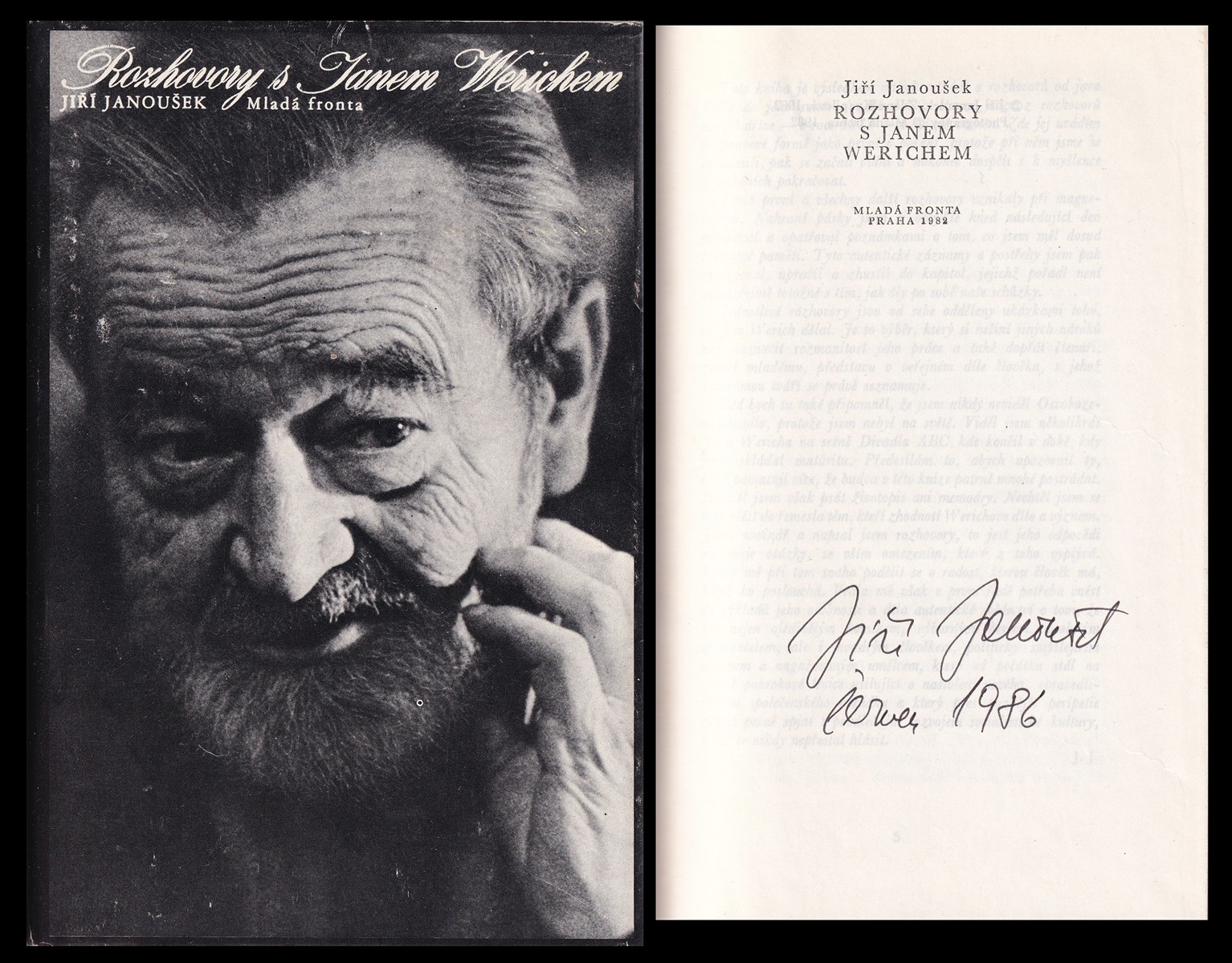 Jiří Janoušek (nar. 1943) - Rozhovory s Janem Werichem