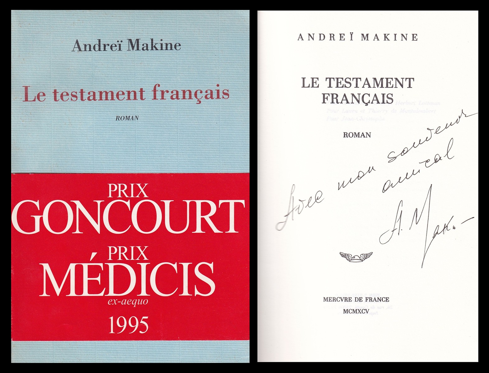 Andreï Makine (nar. 1957) - Le testament francais