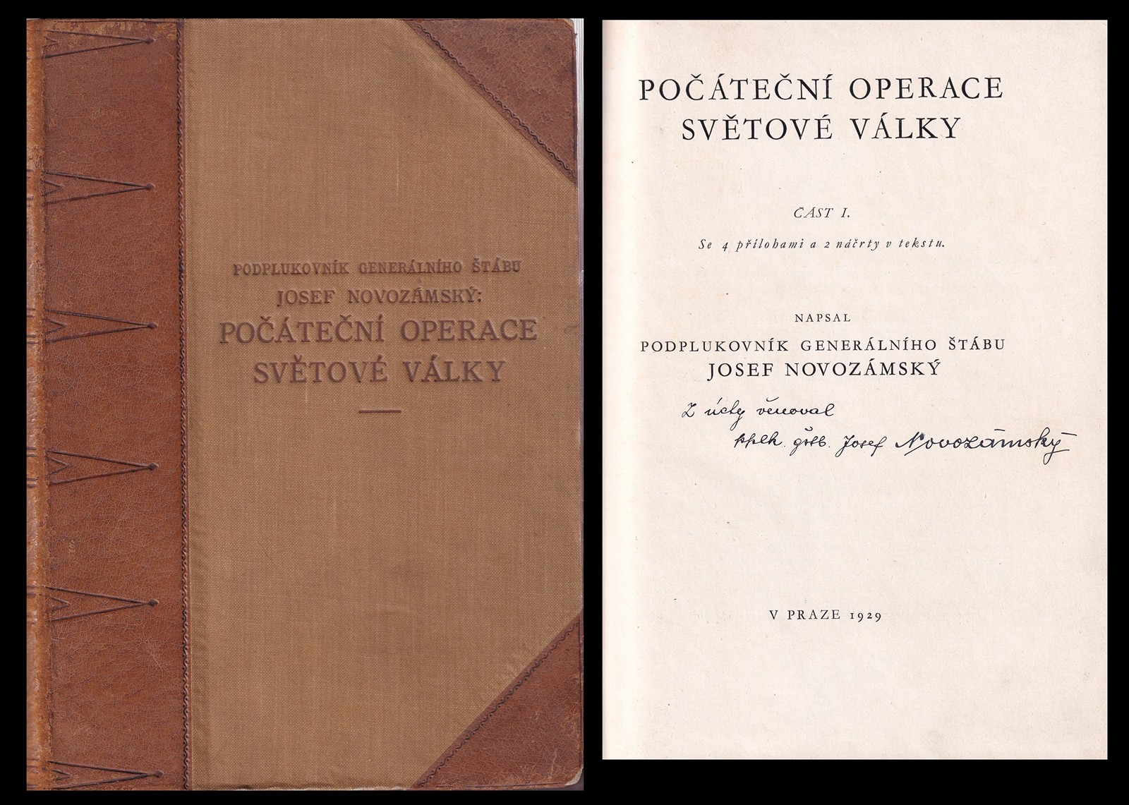 Josef Novozámský (nar. 1886) - Počáteční operace Světové války