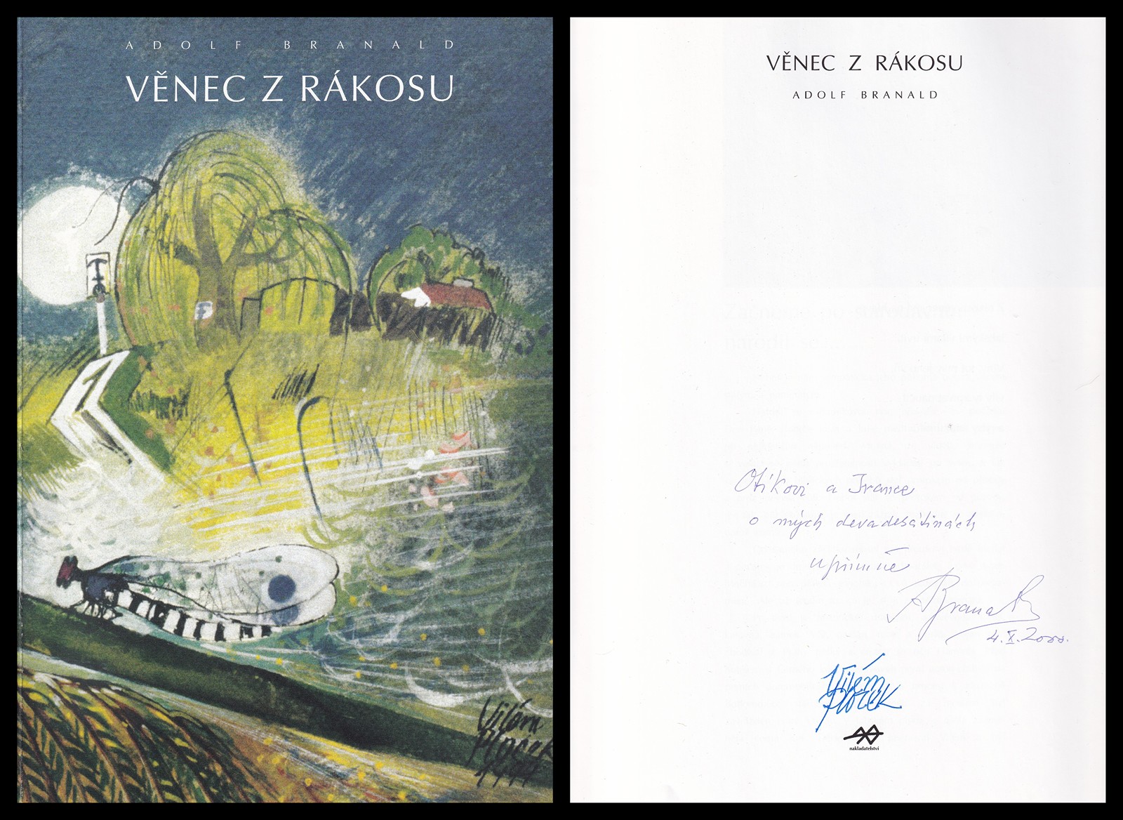Adolf Branald (1910 - 2008) - Věnec z rákosu