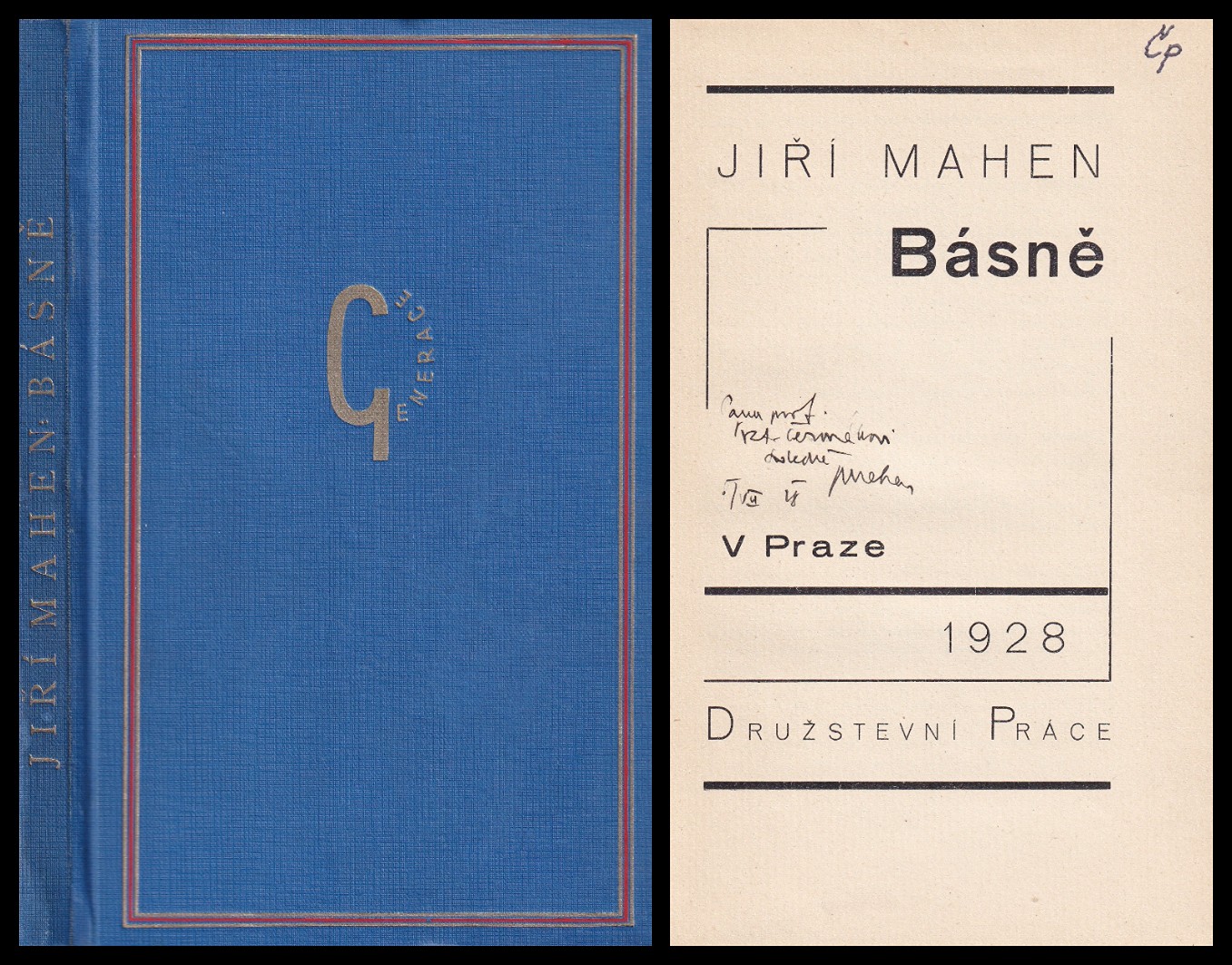 Jiří Mahen (1882 - 1939) - Básně