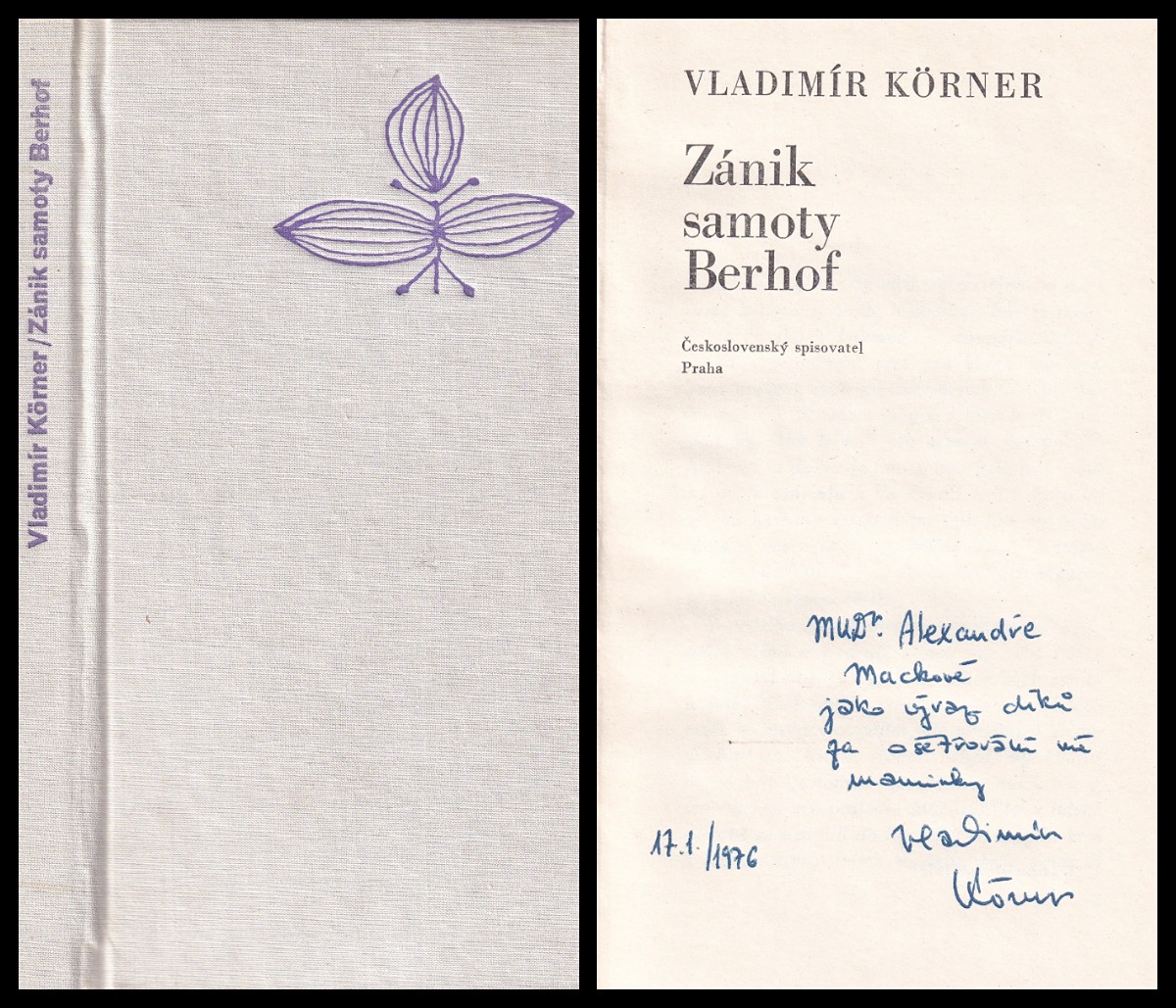 Vladimír Körner (nar. 1939) - Zánik samoty Berhof