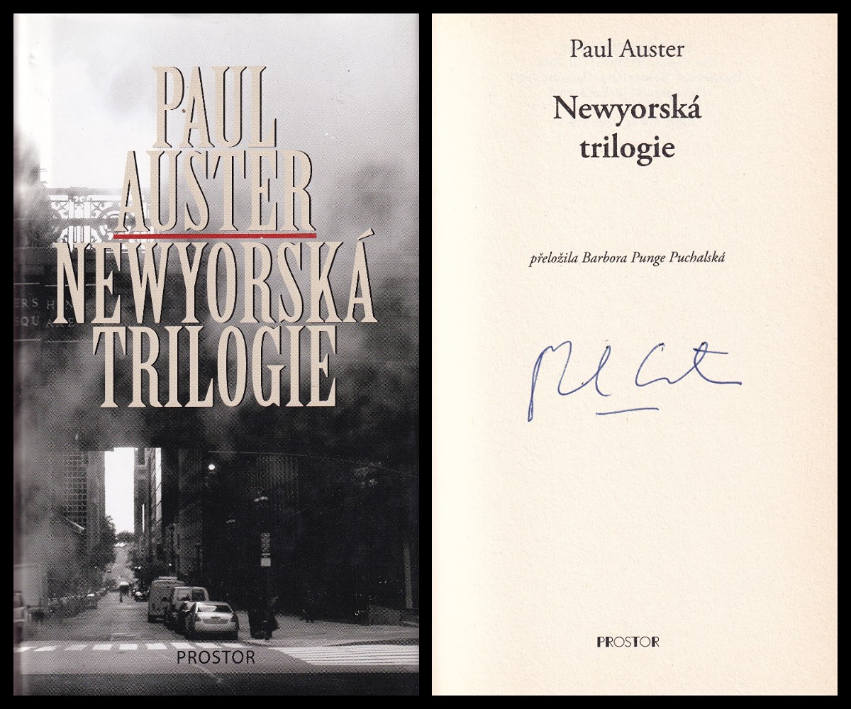 Paul Auster (1947 - 2024) - Newyorská triologie
