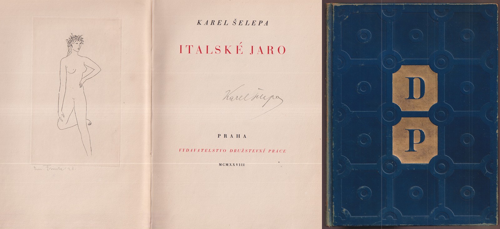 Emanuel Frinta (1896 - 1970) - Karel Šelepa: Italské jaro