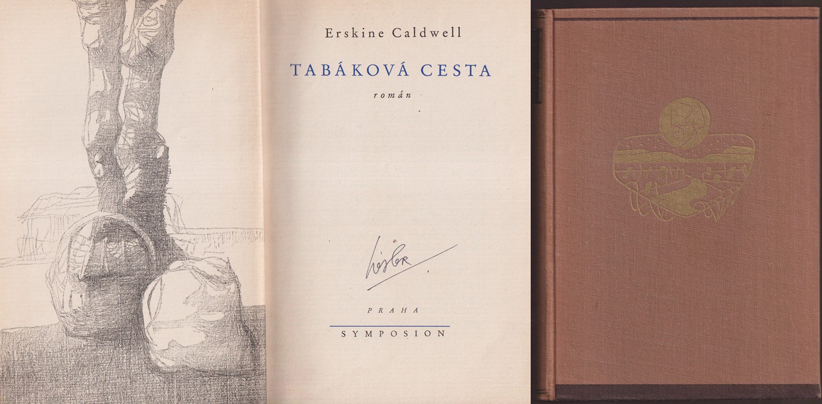 Josef Liesler (1912 - 2005) - Erskine Caldwell: Tabáková cesta