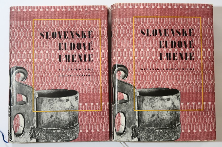 Jan Lauda (1898 - 1959) - Slovenské ľudové umenie I., II. - Architektúra, kroje a výšivky ; keramika, rezba , maľba
