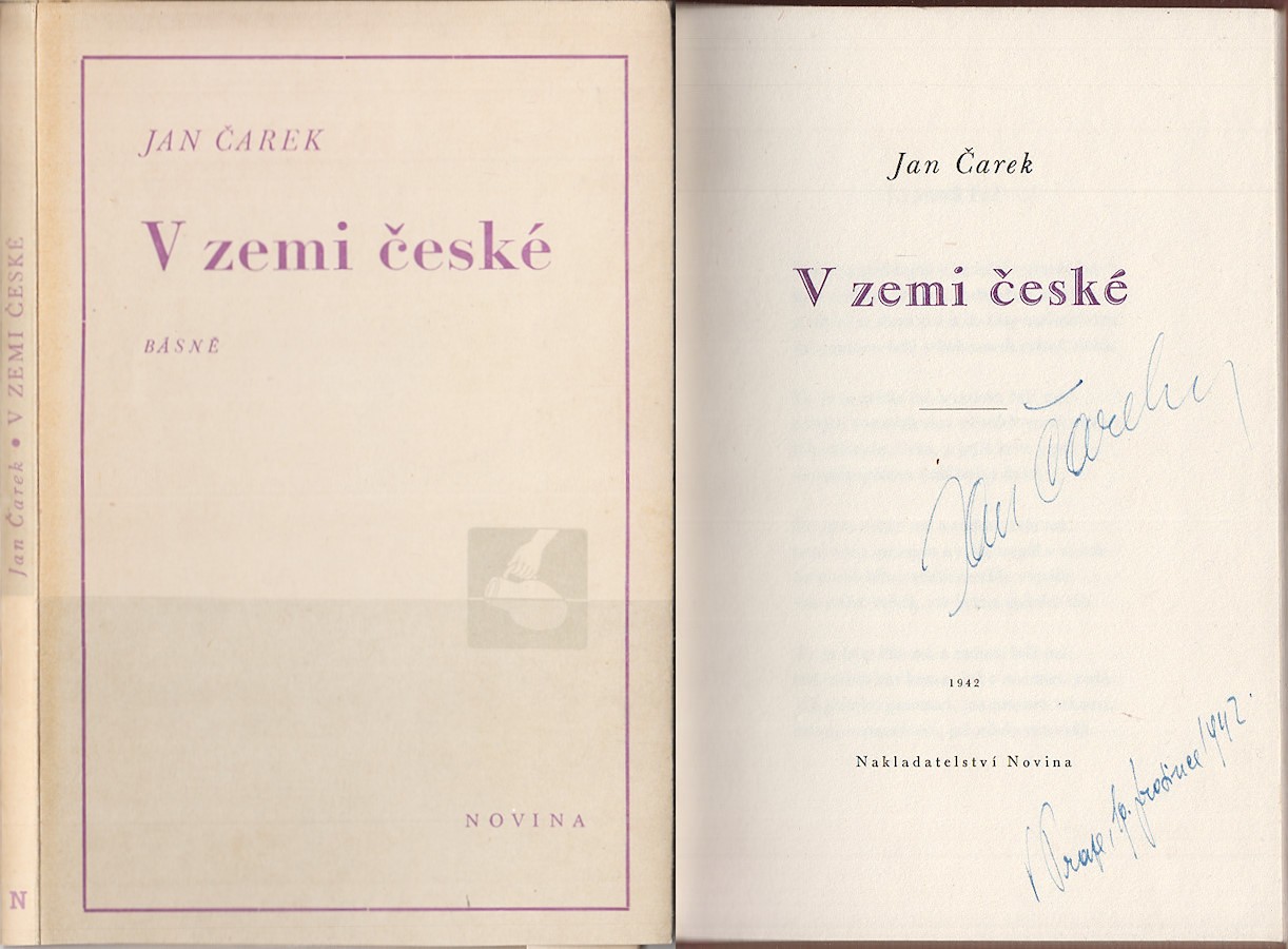 Jan Čarek (1898 - 1966) - V zemi české