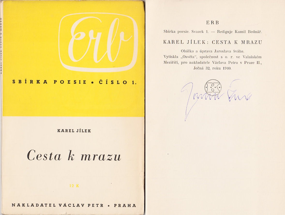 Jiří Orten (1919 - 1941) - Karel Jílek: Cesta k mrazu