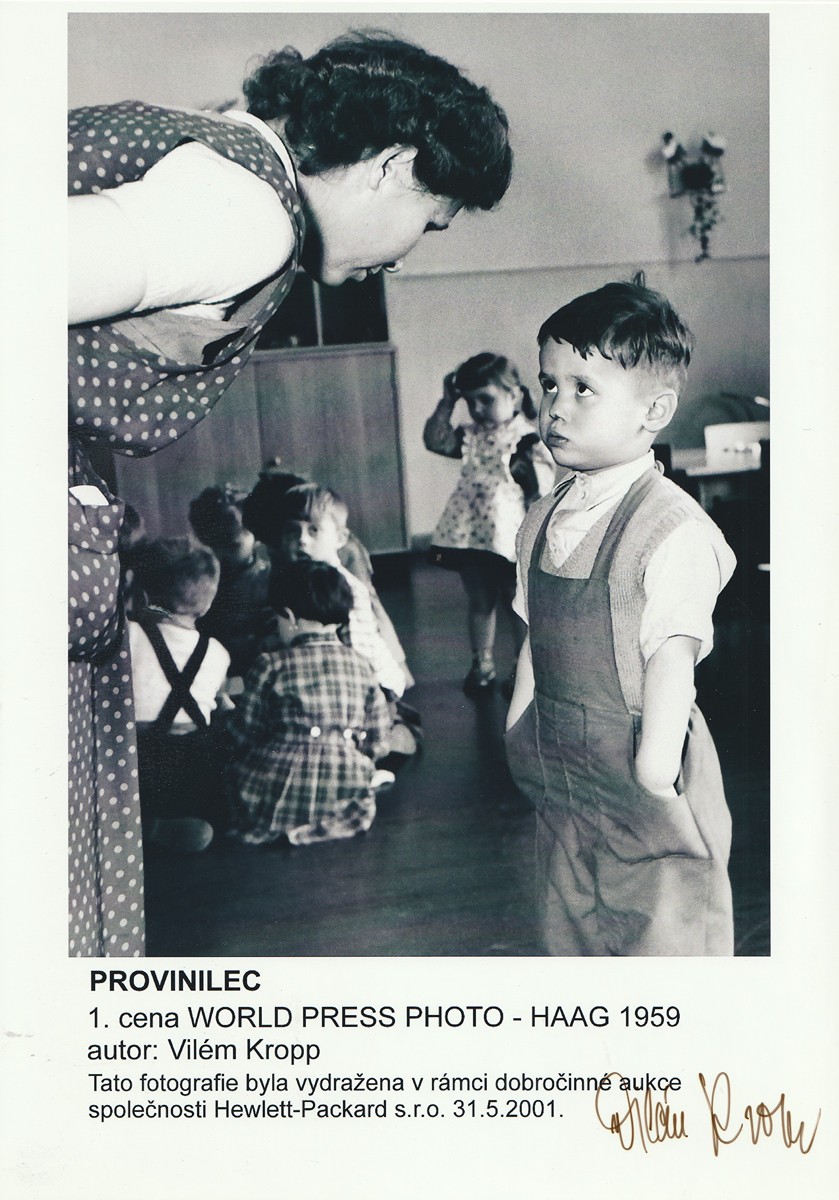 Vilém Kropp (1920 - 2012) - 1. cena World Press Photo - Haag 1959