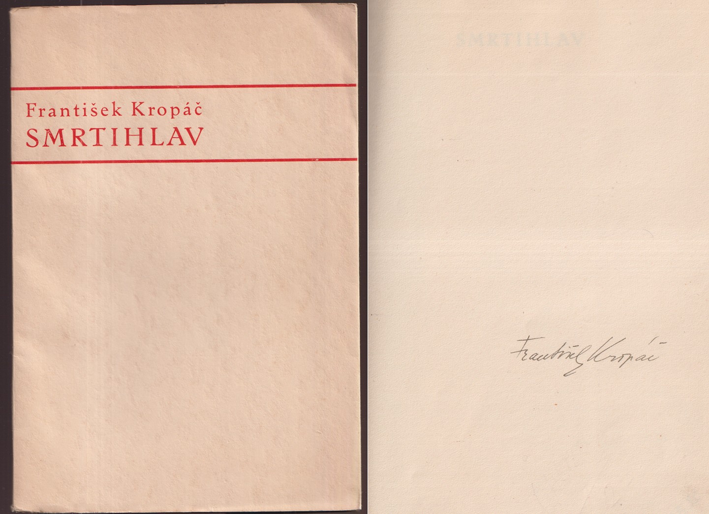 František Kropáč (1898 - 1966) - Smrtihlav