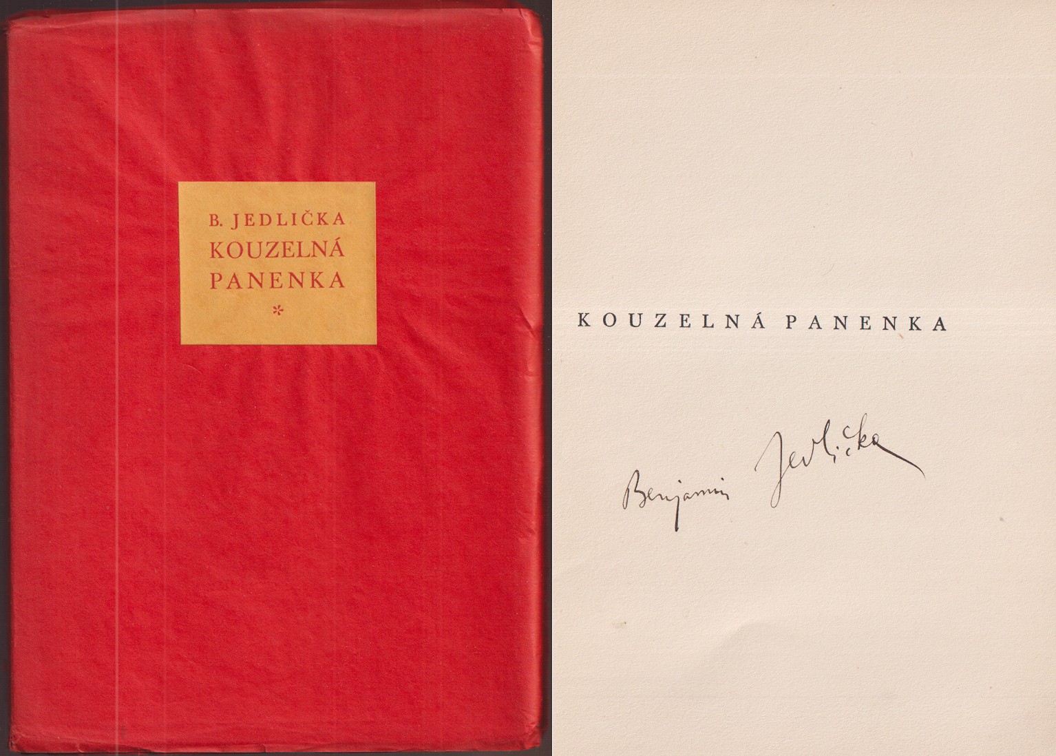 Benjamin Jedlička (1897 - 1967) - Kouzelná panenka