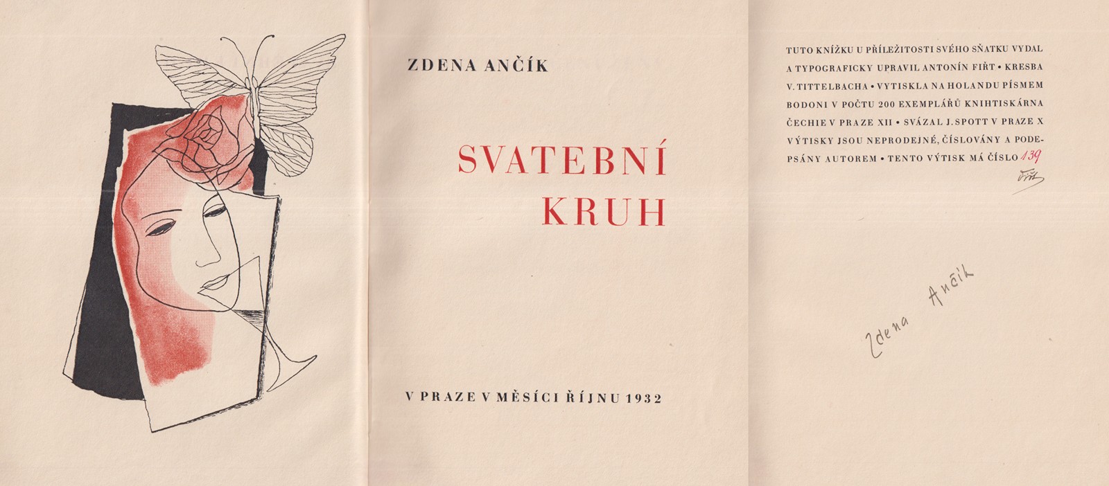 Zdena Ančík (1900 - 1972) - Svatební kruh