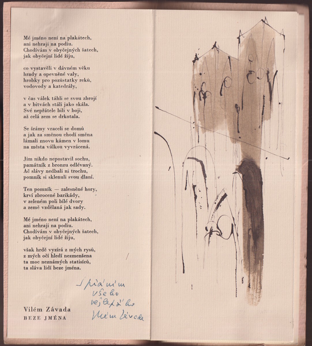 Vilém Závada (1905 - 1982) - Beze jména