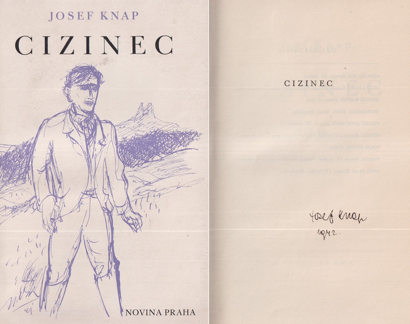 Josef Knap (1900 - 1973) - Cizinec