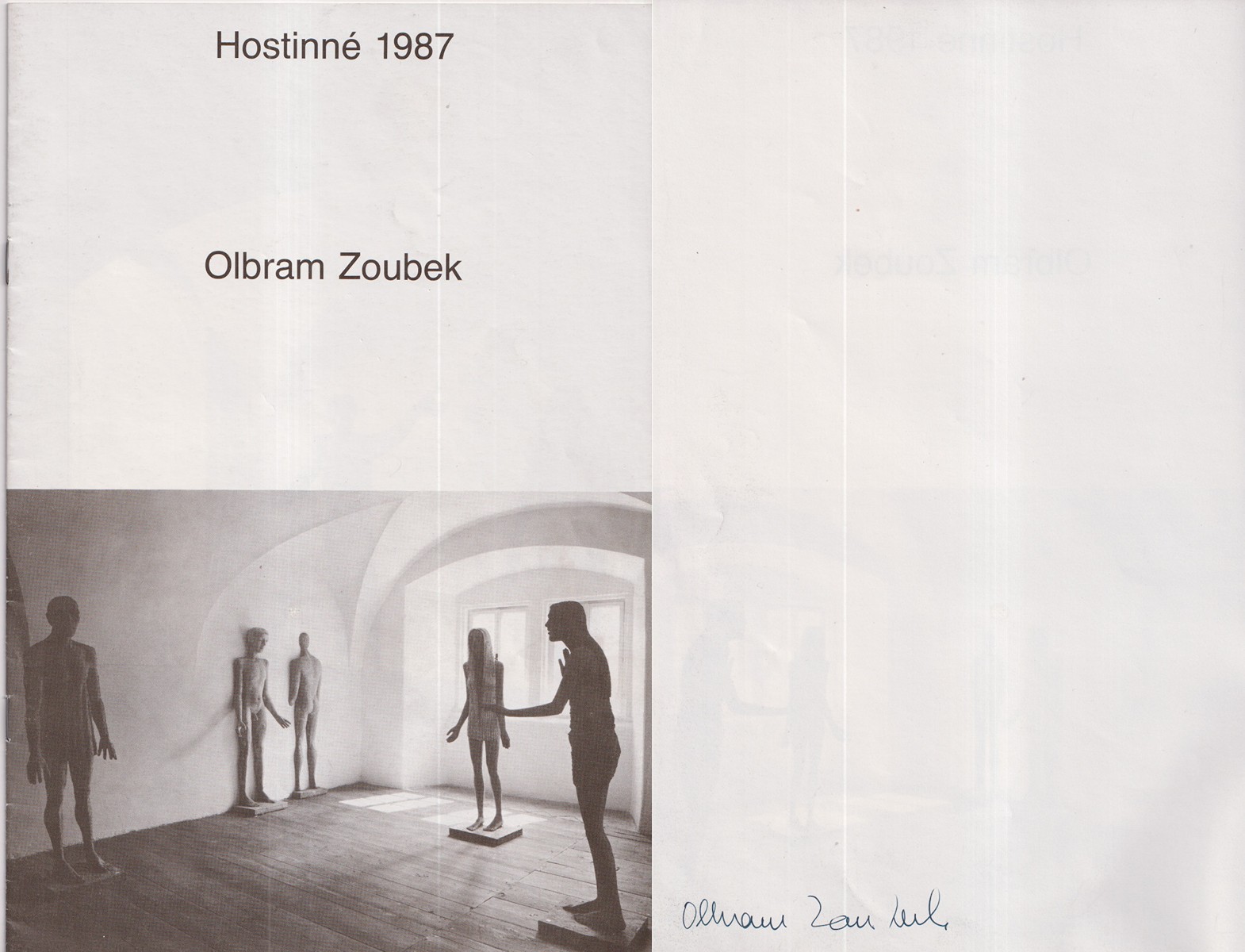 Olbram Zoubek (1926 - 2017) - Eva Stehlíková: Olbram Zoubek - Hostinné 1987