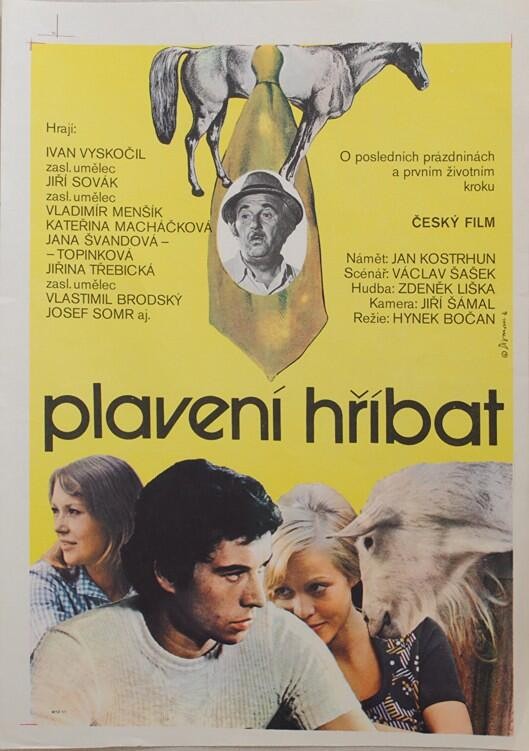 Miloslav Disman (nar. 1947) - Plavení hříbat