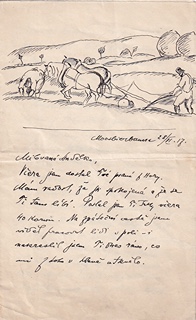 Bedřich Vaníček (1885 - 1955) - Dopisy z války