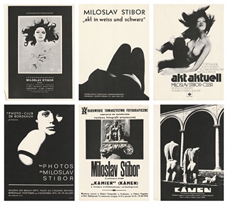 Miloslav Stibor (1927 - 2011) - 12 plakátů fotografických výstav