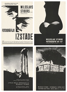 Miloslav Stibor (1927 - 2011) - 12 plakátů fotografických výstav