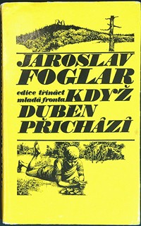Jaroslav Foglar (1907 - 1999) - J. Foglar: Když duben přichází (podpis)