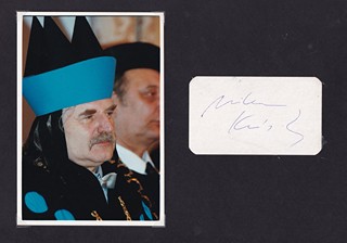 Milan Knížák (1940 - 2026) - Podpis