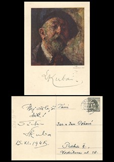 Ludvík Kuba (1863 - 1956) - Autoportrét