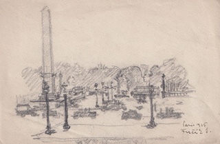 Josef Fučík (1890 - 1955) - Dopis a kresby