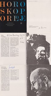 Allen Ginsberg (1926 - 1997) - Horoskop orloje - čtrnáct amerických básníků