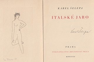 Emanuel Frinta (1896 - 1970) - Karel Šelepa: Italské jaro