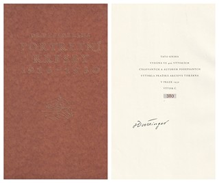 Hugo Boettinger (1880 - 1934) - Dr. Desiderius: Portrétní kresby 1918-1930