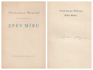 Vítězslav Nezval (1900 - 1958) - Zpěv míru