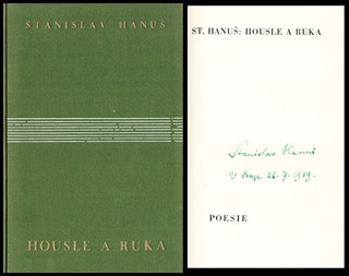 Stanislav Hanuš (1885 - 1943) - Housle a ruka