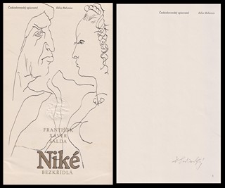 Karel Svolinský (1896 - 1986) - F.X. Šalda: Niké bezkřídlá