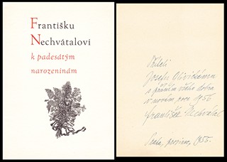 František Nechvátal (1905 - 1983) - Františku Nechvátalovi k padesátým narozeninám