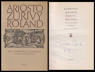 Josef Hiršal (1920 - 2003) - L. Ariosto: Zuřivý Roland