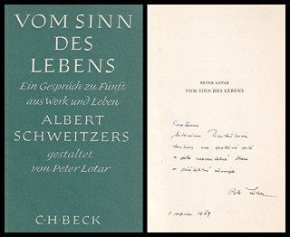 Peter Lotar (1910 - 1986) - Vom Sinn des Lebens
