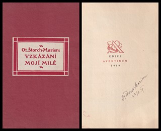 Otakar Štorch-Marien (1897 - 1974) - Vzkázání mojí milé