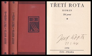 Josef Kopta (1894 - 1962) - Třetí rota 1+2