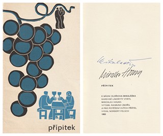 Miroslav Houra (1933 - 2006) - O. Mikulášek: Přípitek