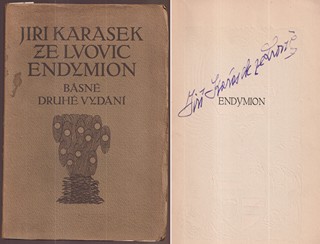 František Kobliha (1877 - 1962) - Jiří Karásek ze Lvovic: Endymion (Básně)