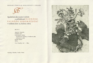 Ivana Kantůrková (1960 - 1984) - Pamětní list SČB