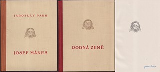 Jaroslav Paur (1918 - 1987) - J. Paur: Josef Mánes / Rodná země