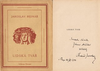 Jaroslav Bednář (1889 - 1976) - Lidská tvář