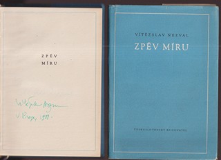 Vítězslav Nezval (1900 - 1958) - Zpěv míru