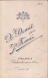 Václav Donát - Fotografický atelier V. Donát dříve J. Tomáš
