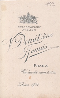 Václav Donát - Fotografický atelier V. Donát dříve J. Tomáš