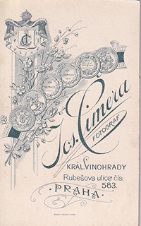 Josef Čimera - Fotografický atelier Královské Vinohrady