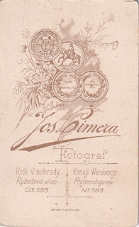 Josef Čimera - Fotografický atelier Královské Vinohrady