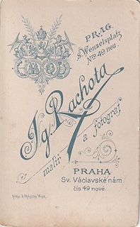Ignác Rachota - Fotografický atelier Praha